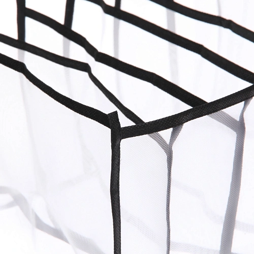 Органайзер - чехол для хранения вещей ИДЕЯДОМА, цвет чёрный, 7 секций, 362520см_6