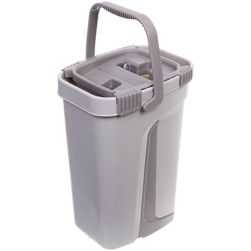 Набор для уборки Селфи Спарклин (ведро с отжимом, швабра, две насадки) в цветной коробке ZY021_8