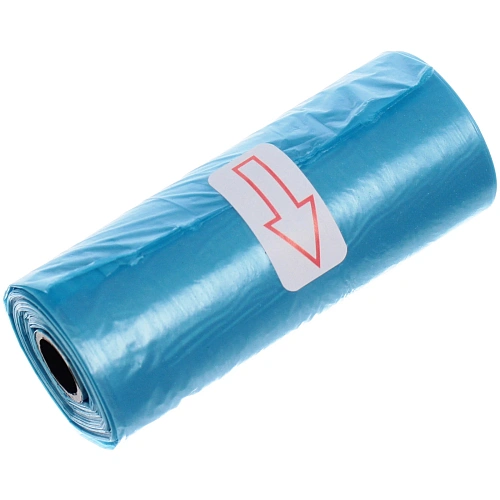 Контейнер с пакетами для уборки за собакой с карабином,цвет голубой Ultramarine_5