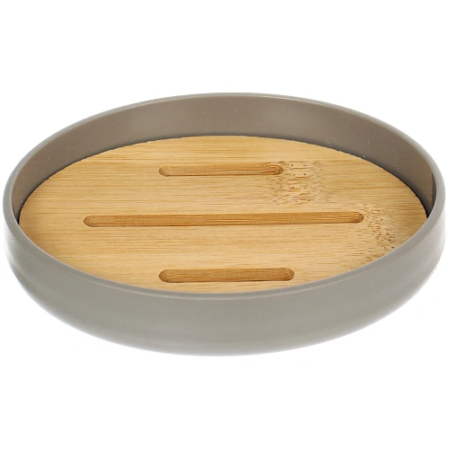 Мыльница Ариэль серая_3