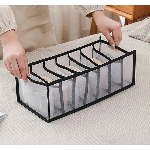 Органайзер - чехол для хранения вещей ИДЕЯДОМА, цвет чёрный, 7 секций, 361712см_8