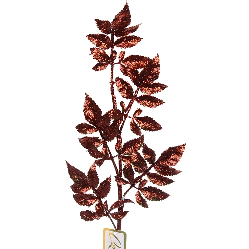 Ветка декоративная Изысканный блеск, Шоколад_3