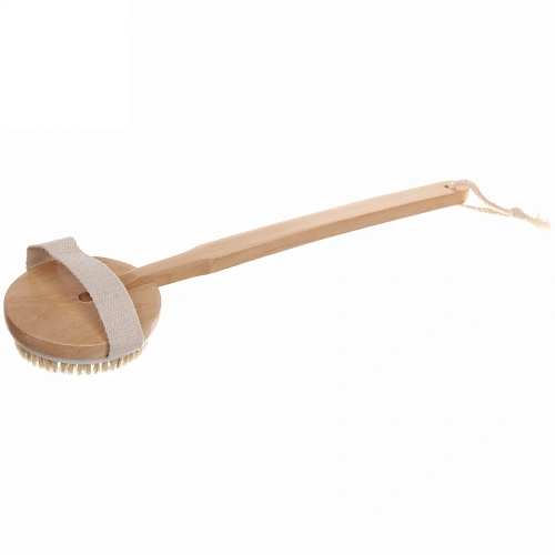 Щетка для тела массажная BODY- Nice, Длина щетки 10см, ширина 11см, ручка петля 152,5см, съемная ручка 352,5см, щетина 1,5см_5