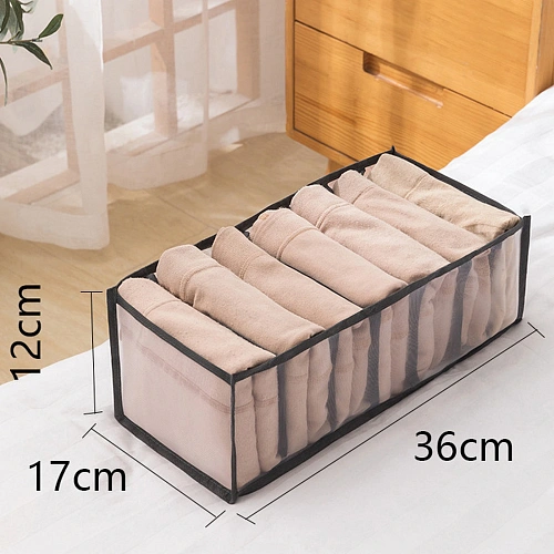 Органайзер - чехол для хранения вещей ИДЕЯДОМА, цвет чёрный, 7 секций, 361712см_6